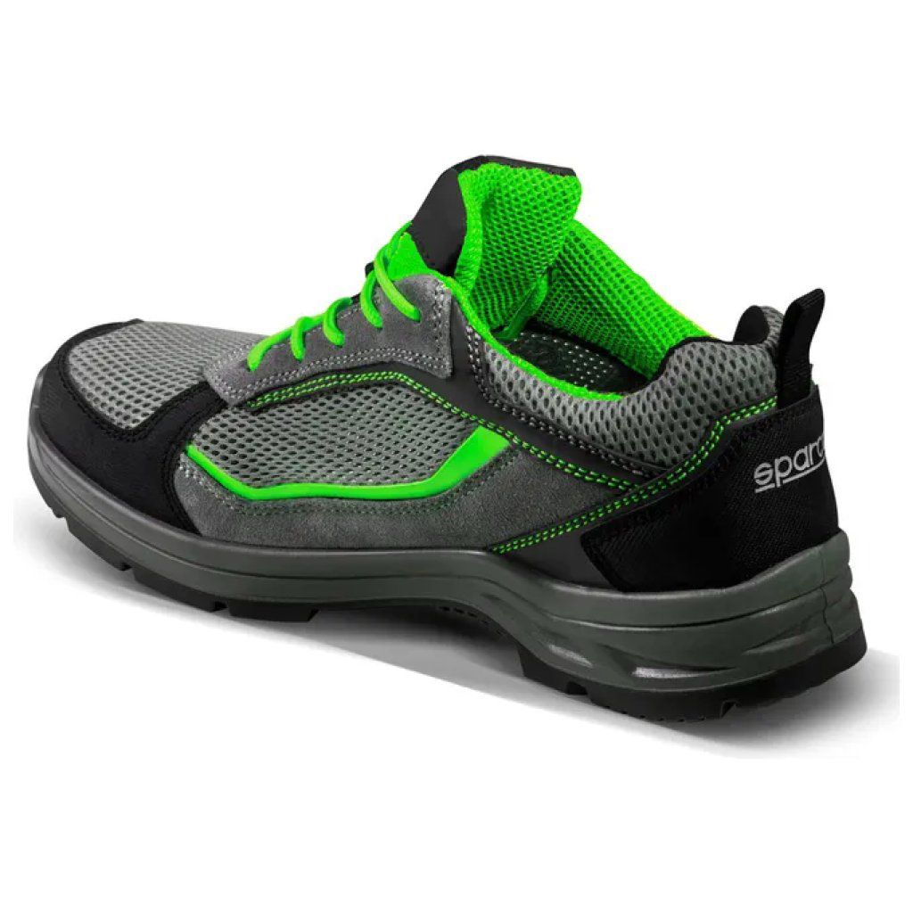 Sparco Indy Line 07539 Scarpe Antinfortunistiche S3S ESD Grigio e Rosa