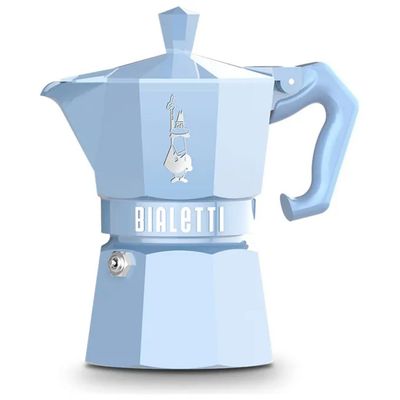 Bialetti Moka Express Exclusive Blu Chiaro – 3 Tazze