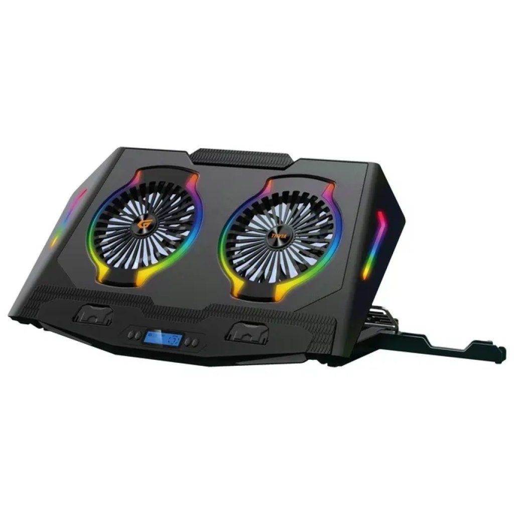 Conceptronic THYIA02B ERGO Supporto Raffreddamento Laptop 17 Conceptronic THYIA02B ERGO Supporto Raffreddamento Laptop 17" RGB