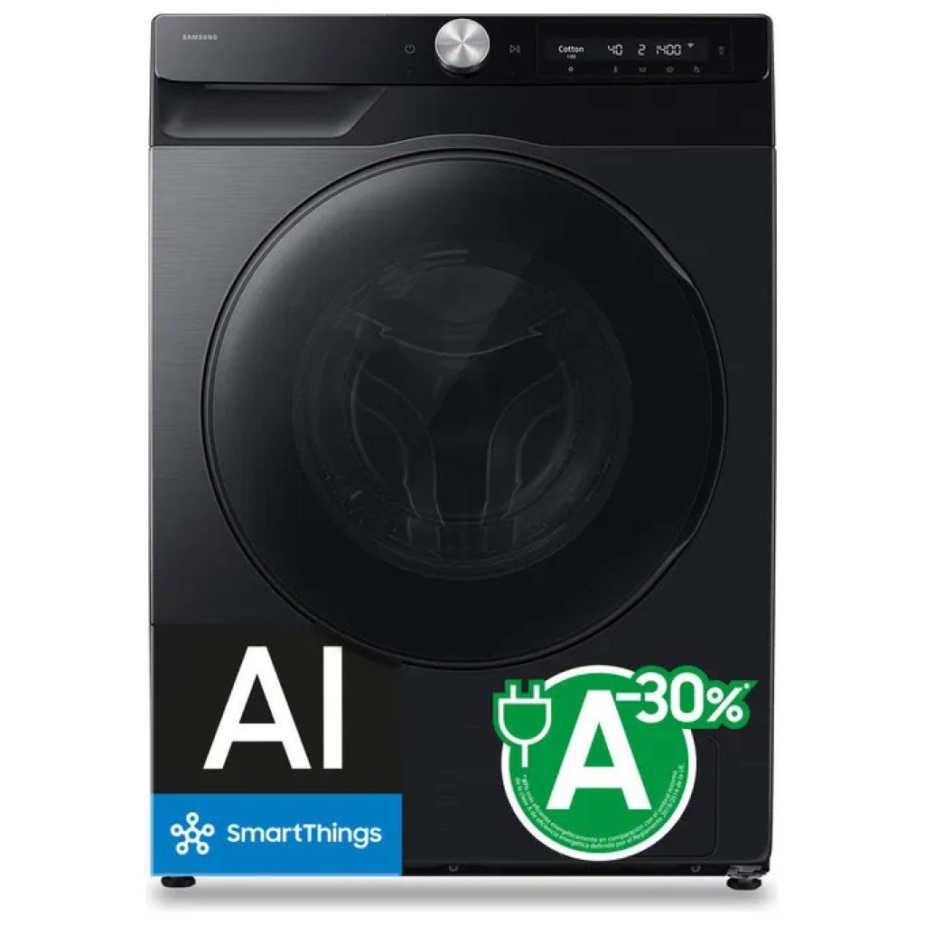 Samsung Series 9 WD90HG6U94BBU3 Lavasciuga 9/6 kg, 1400 giri, Wi-Fi, Vapore, Nero Samsung Series 9 WD90HG6U94BBU3 Lavasciuga 9/6 kg, 1400 giri, Wi-Fi, Vapore, Nero