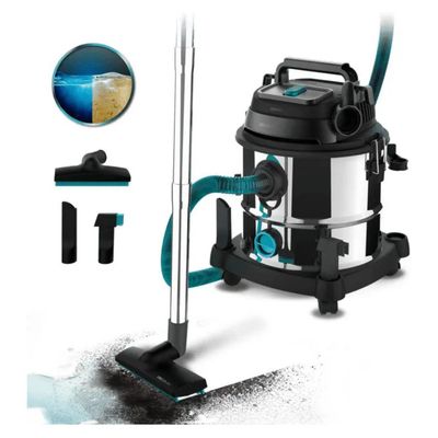 Cecotec Conga Rockstar Wet & Dry Steel Max Aspirapolvere 1400 W, 20 L Cecotec Conga Rockstar Wet & Dry Steel Max Aspirapolvere 1400 W, 20 L