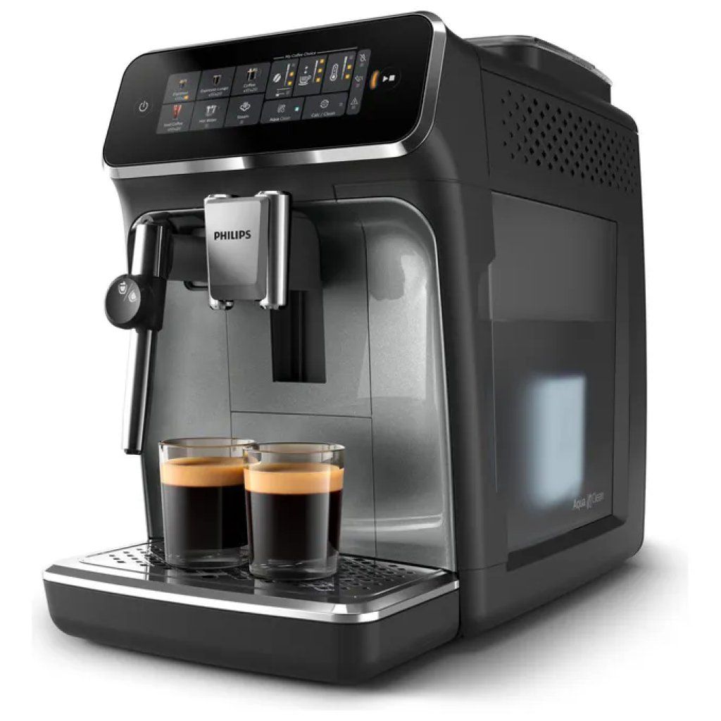 Philips Serie 3300 EP3321-40 Macchina da Caffè Automatica, 5 Bevande, Nero