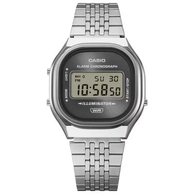 Casio Vintage A140WE-8AEF Orologio Digitale Unisex in Acciaio