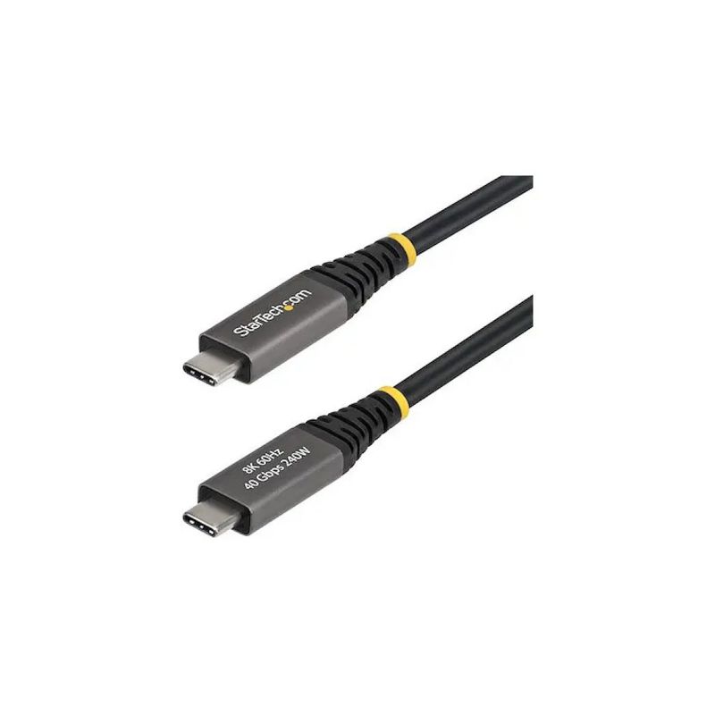 StarTech Cavo USB4 Attivo USB-C 2 m, 40 Gbps, 240 W
