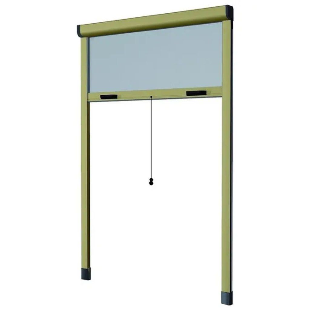 HUFIRMA Zanzariera avvolgibile Hu-Firma in alluminio bronzo 120 x 250 cm HUFIRMA Zanzariera avvolgibile Hu-Firma in alluminio bronzo 120 x 250 cm