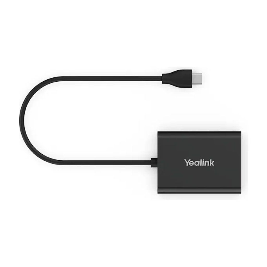 Yealink EHS61 Adattatore per Cuffie Wireless DECT, Nero