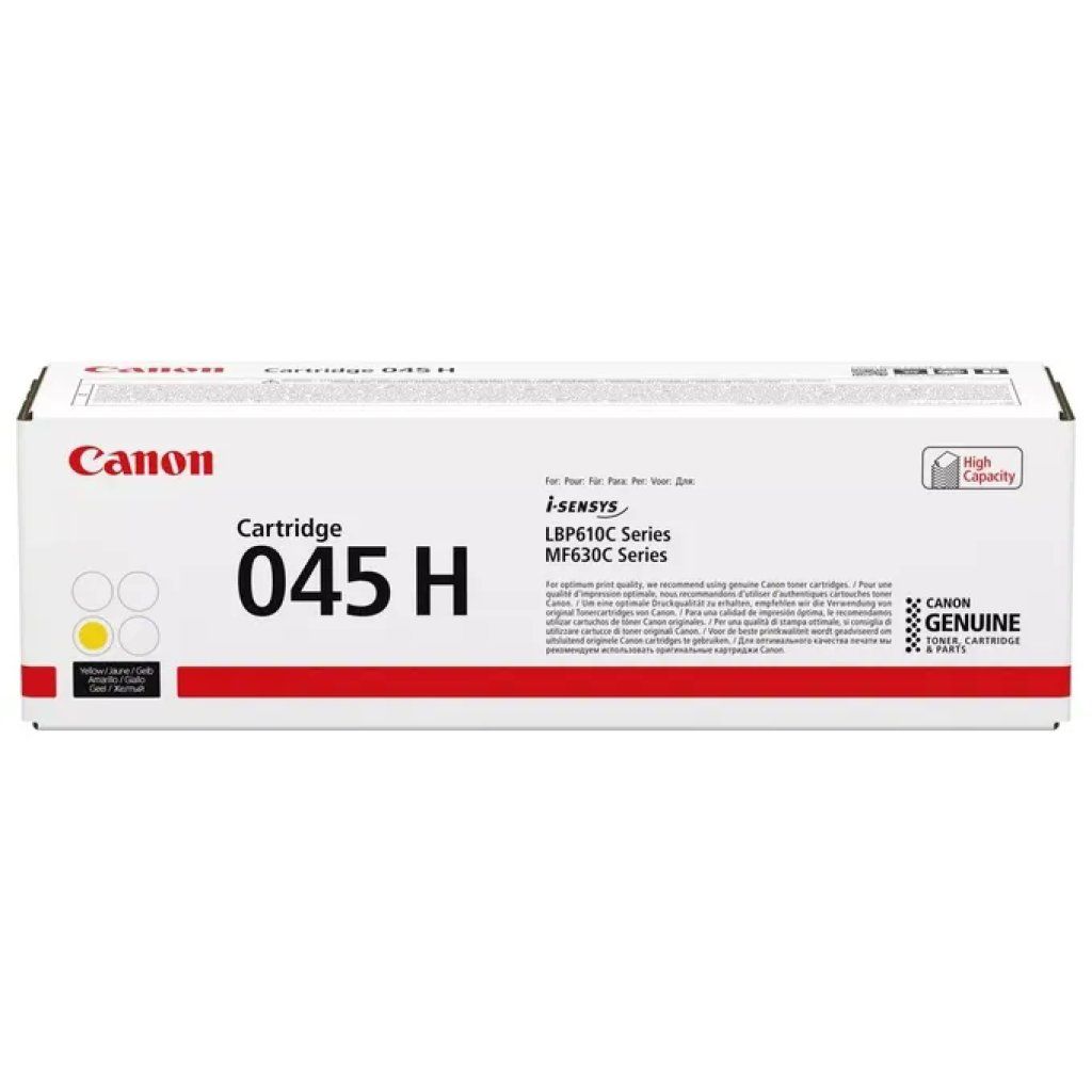 CANON Toner Canon 045 H Giallo Originale Alta Resa CANON Toner Canon 045 H Giallo Originale Alta Resa