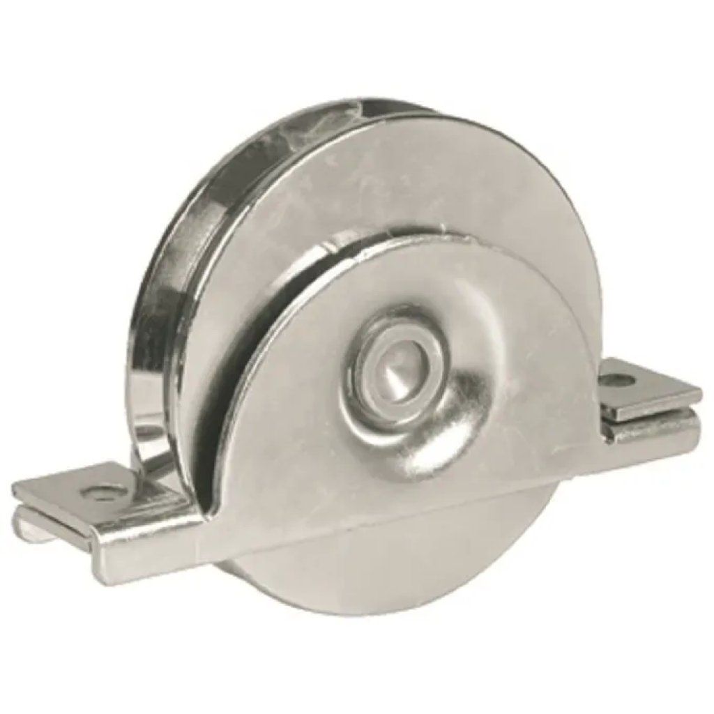 VIGOR-BLINKY 393 Ruota per Cancello con Gola a V, 140 mm