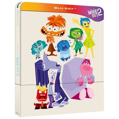 THE WALT DISNEY COMPANY Inside Out 2 – Steelbook Blu-ray Disney Pixar