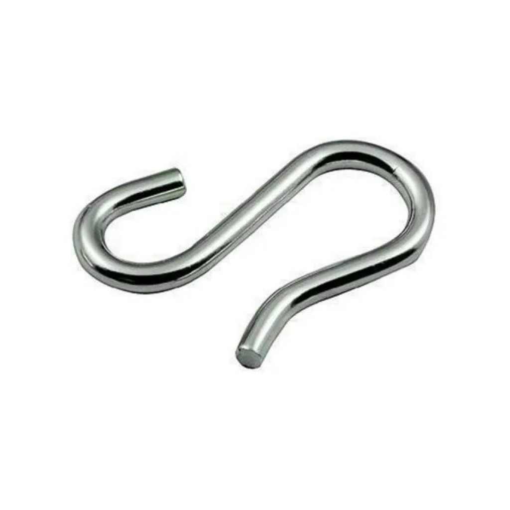 Vigor-Blinky Gancetti Giganti per Scorrevoli a V, Ottone Nichelato, 500 Pezzi, Argento