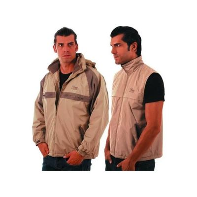 VIGOR-BLINKY Vigor Blinky Anorak 3 in 1 Impermeabile Beige XXL