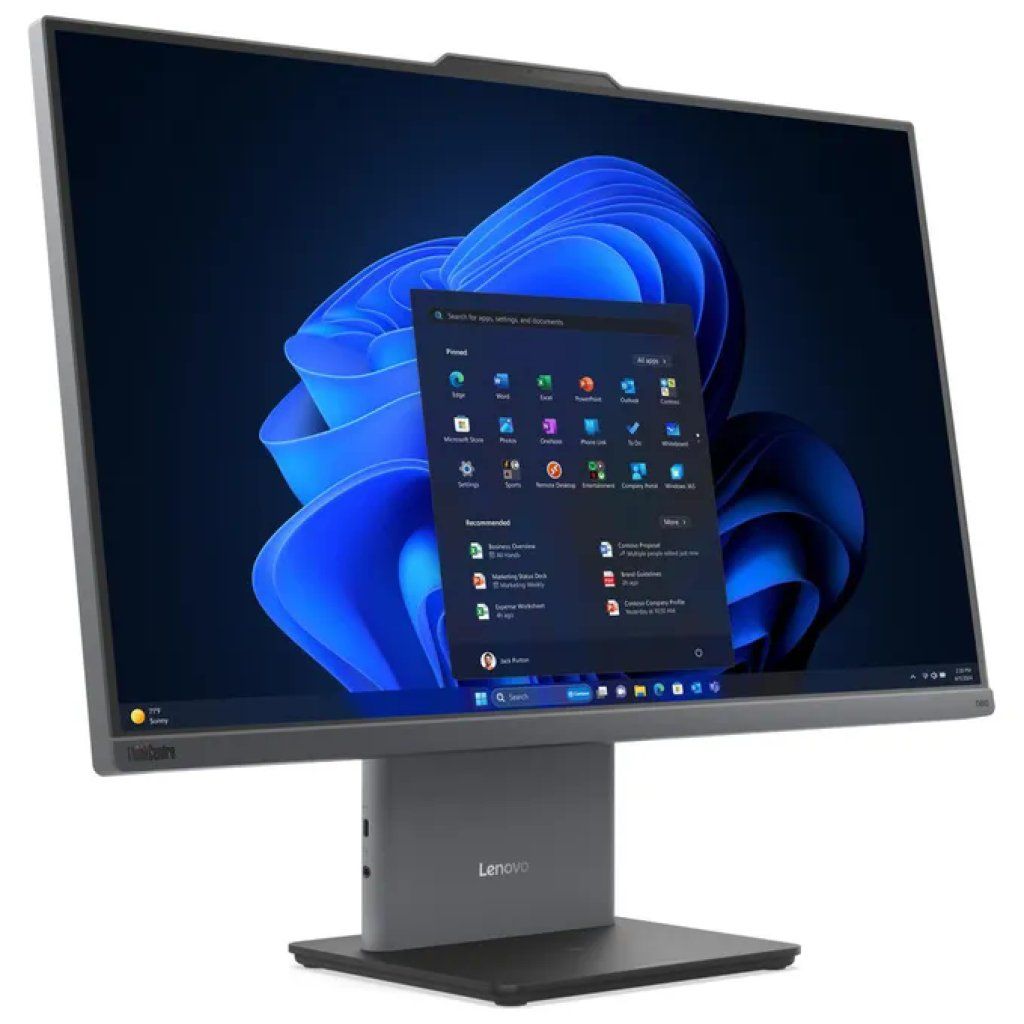 Lenovo ThinkCentre neo 50a 24 Gen 6 All-in-One, Core Ultra 7 256V, 16 GB RAM, 512 GB SSD, 23,8” Full HD