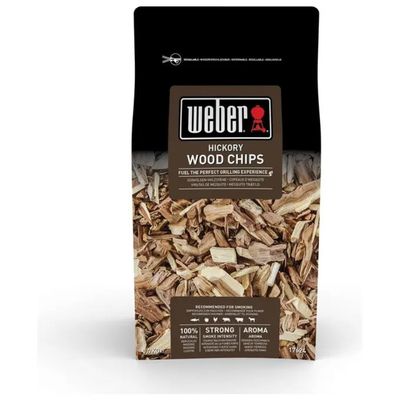 Weber 17624 Chips Hickory per Affumicatura, 0,7 kg
