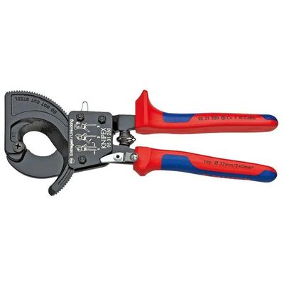 Knipex 95 31 250 Tagliacavi a Cricchetto, 250 mm