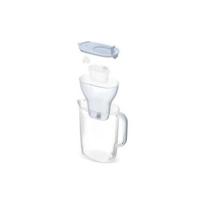 BRITA Style Caraffa Filtrante 2,4 L con 2 Filtri MAXTRA PRO All-in-1, Glacier Blue