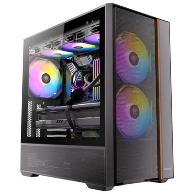 Antec FLUX Rear Mid Tower ATX Nero con 5 Ventole ARGB