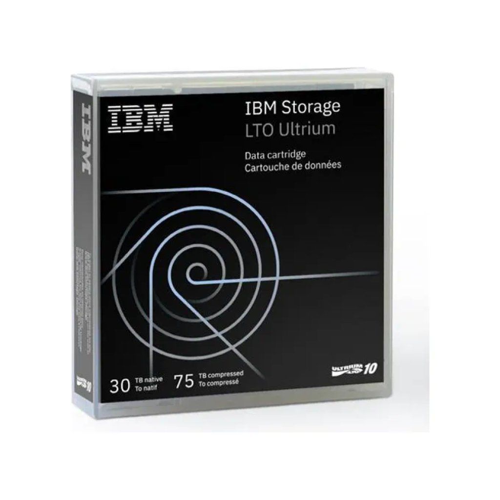 IBM LTO-10 Ultrium – Nastro dati da 30 TB (75 TB compressi)