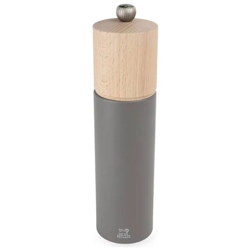 Peugeot Boreal Macinapepe in Legno di Faggio Grigio Roccia, 21 cm