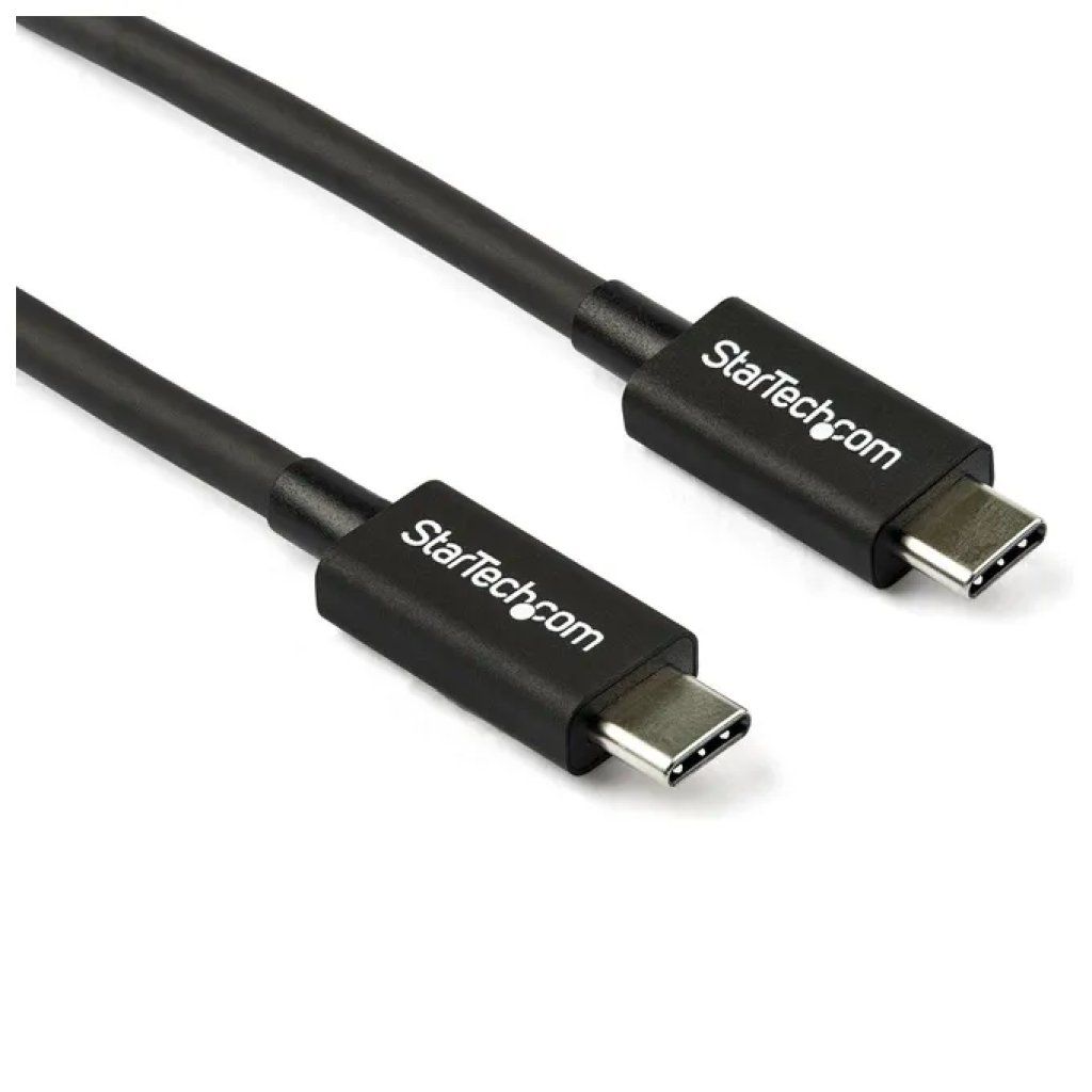 StarTech.com Cavo Thunderbolt 3 USB-C 80 cm, 40 Gbps, 100 W, Nero