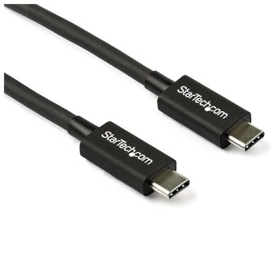 StarTech.com Cavo Thunderbolt 3 USB-C 80 cm, 40 Gbps, 100 W, Nero