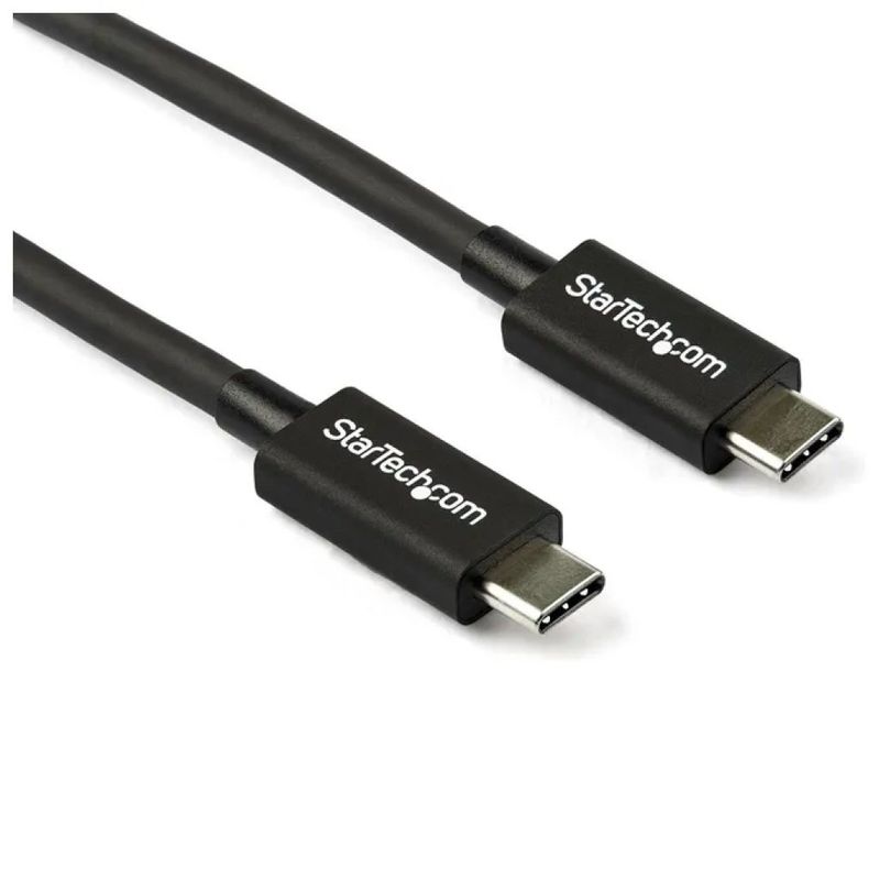 StarTech.com Cavo Thunderbolt 3 USB-C 80 cm, 40 Gbps, 100 W, Nero