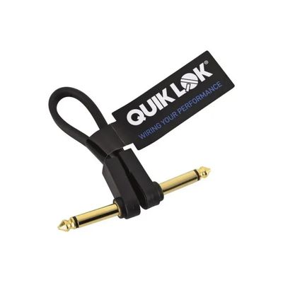 QUIKLOK Quik Lok EQL FPC/QB-020K Cavo Patch Audio Piatto 20 cm