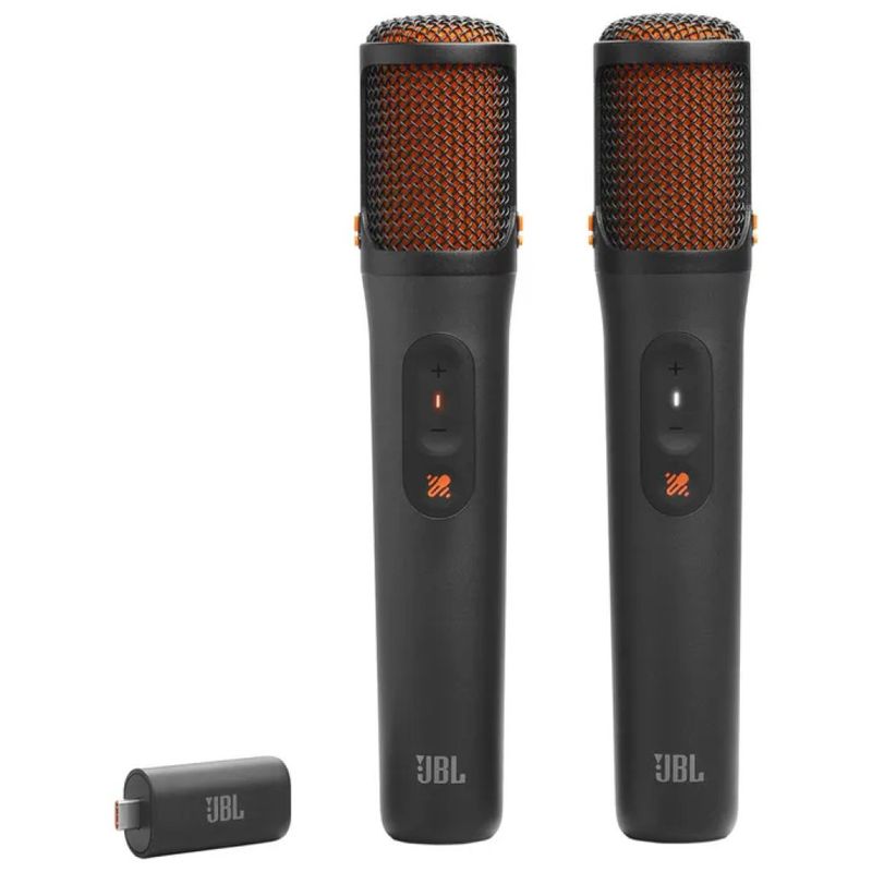 JBL EasySing Mics – Kit 2 Microfoni Wireless Karaoke Neri