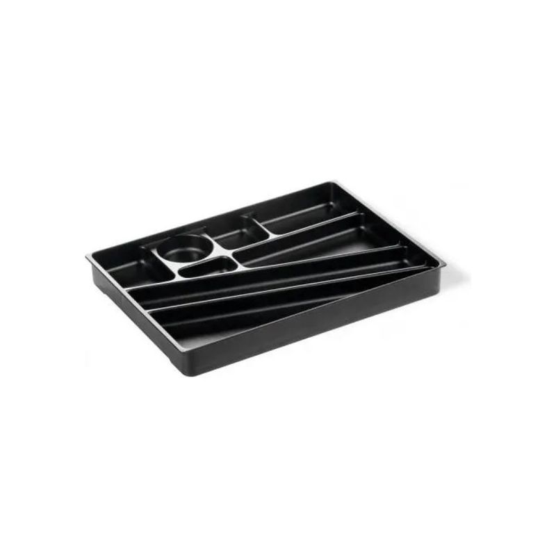 DURABLE Idealbox vaschetta portaoggetti per cassetti, 8 scomparti, nero