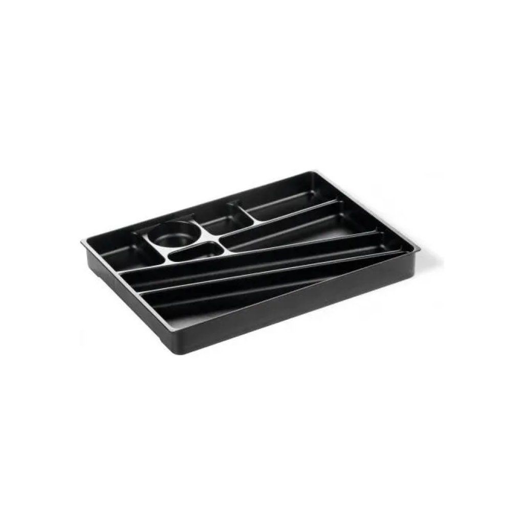 DURABLE Idealbox vaschetta organizer per cassetti, 8 scomparti, nera