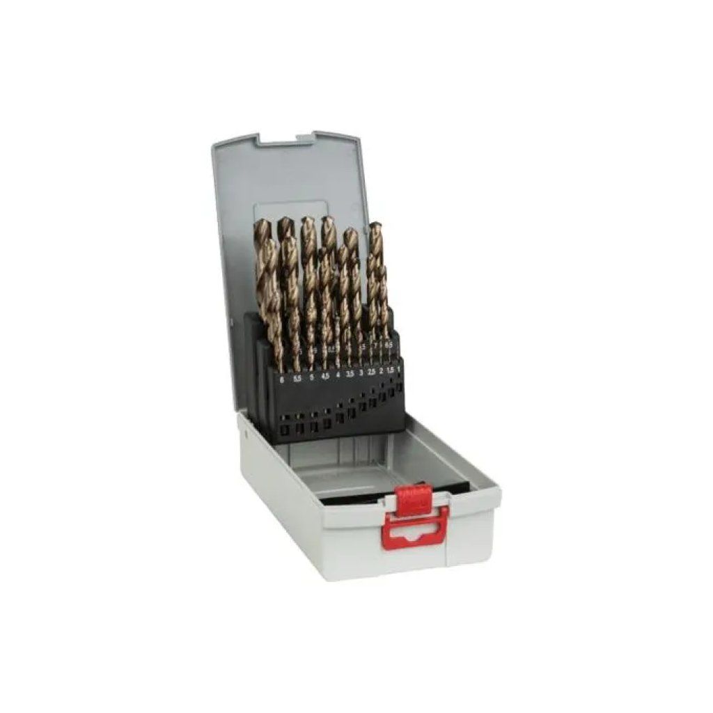 Bosch ProBox – Set 25 punte per metallo HSS-Co, 1–13 mm