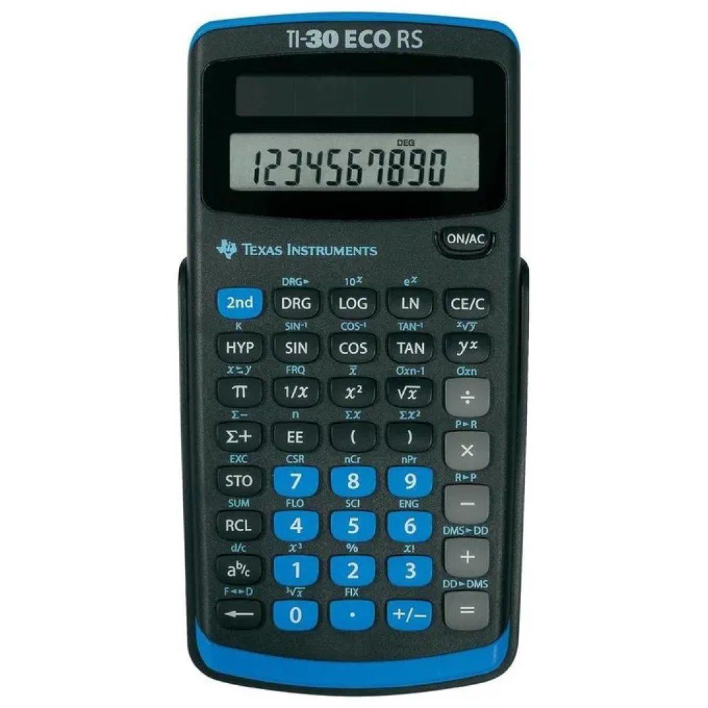 Texas Instruments TI-30 ECO RS Calcolatrice Scientifica Solare