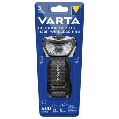 VARTA H30R Wireless Pro Torcia Frontale LED 400 lm VARTA H30R Wireless Pro Torcia Frontale LED 400 lm