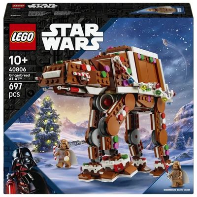 LEGO Star Wars AT-AT Pan di Zenzero 40806, 697 pezzi