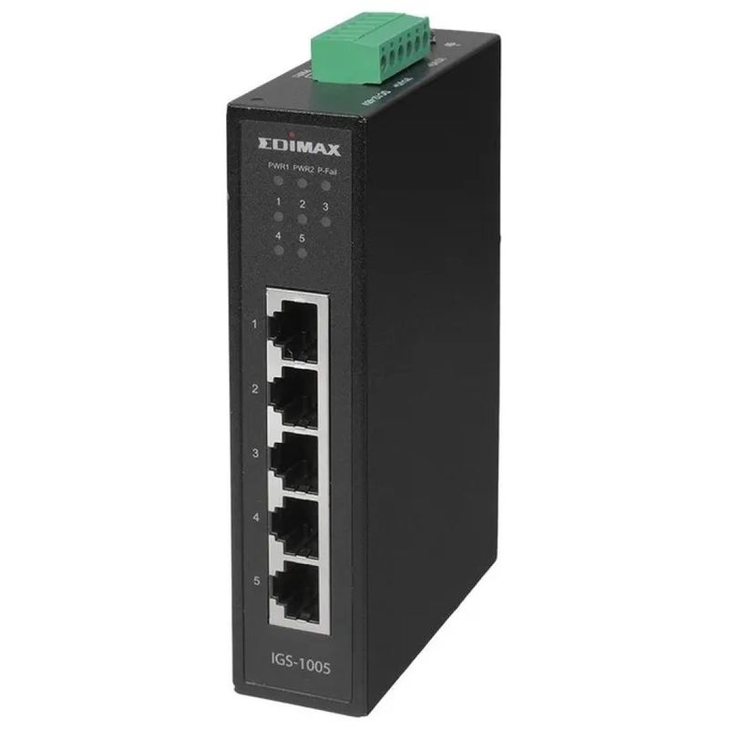 EDIMAX IGS-1005 Switch industriale Gigabit a 5 porte