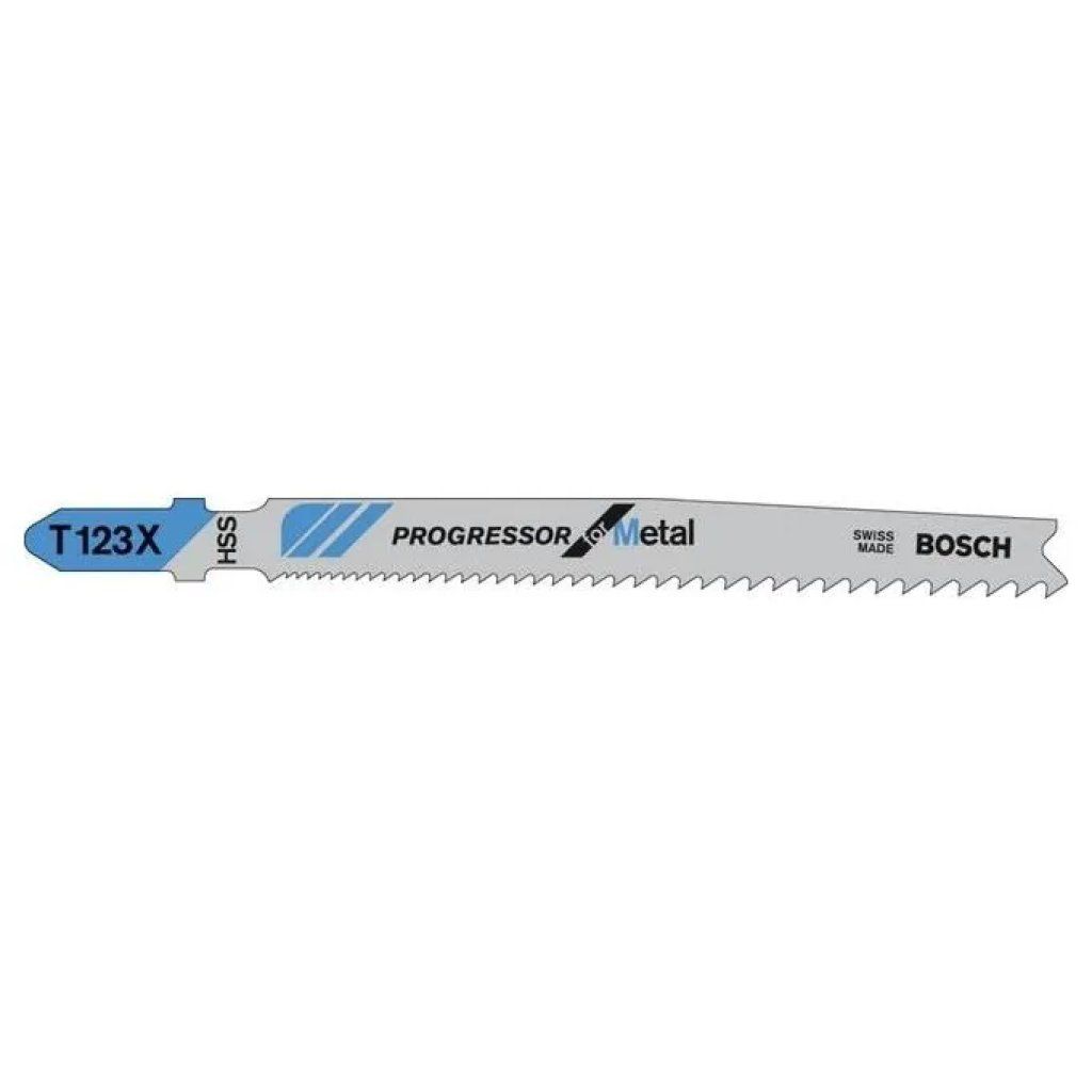 Bosch T123X Progressor for Metal – Lama per Seghetto Alternativo Bosch T123X Progressor for Metal – Lama per Seghetto Alternativo