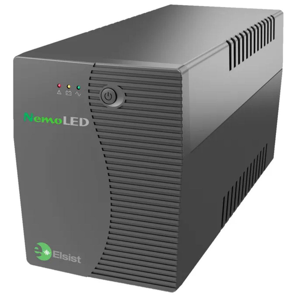 Elsist NemoLED 200 UPS Line Interactive 2000VA/900W con 4 prese