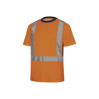 Deltaplus Nova T-shirt alta visibilità arancio fluo, XL Deltaplus Nova T-shirt alta visibilità arancio fluo, XL