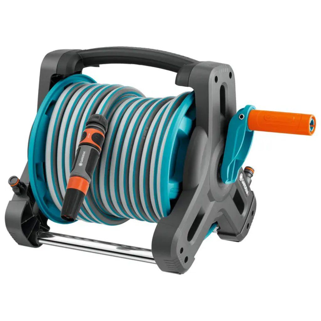 GARDENA Classic avvolgitubo da terra con tubo da 10 m