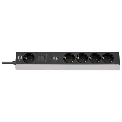 Brennenstuhl 1159780615 Ciabatta Multipresa 5 Posti con USB-C PD 45 W