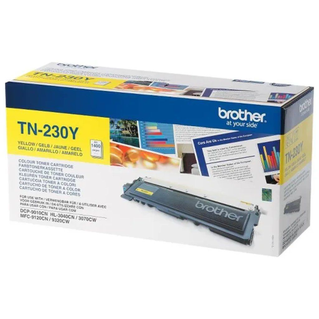 Brother TN-230Y Toner Giallo Originale, fino a 1.400 pagine