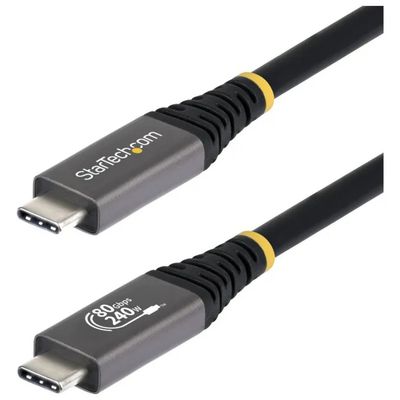 StarTech.com Cavo USB4 USB-C 80Gbps, 240W, 50 cm StarTech.com Cavo USB4 USB-C 80Gbps, 240W, 50 cm