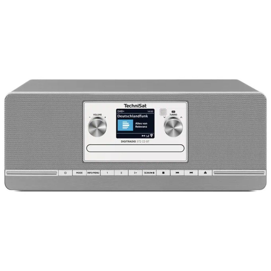 TechniSat DIGITRADIO 372 CD BT – Radio DAB+ con Bluetooth e lettore CD
