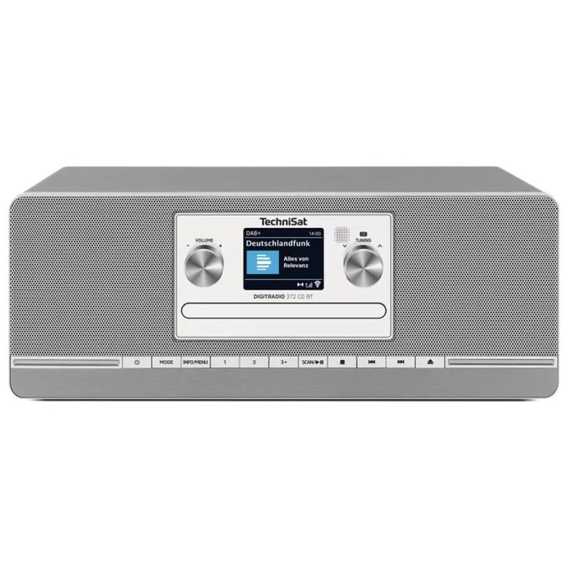 TechniSat DIGITRADIO 372 CD BT – Radio DAB+ con Bluetooth e lettore CD