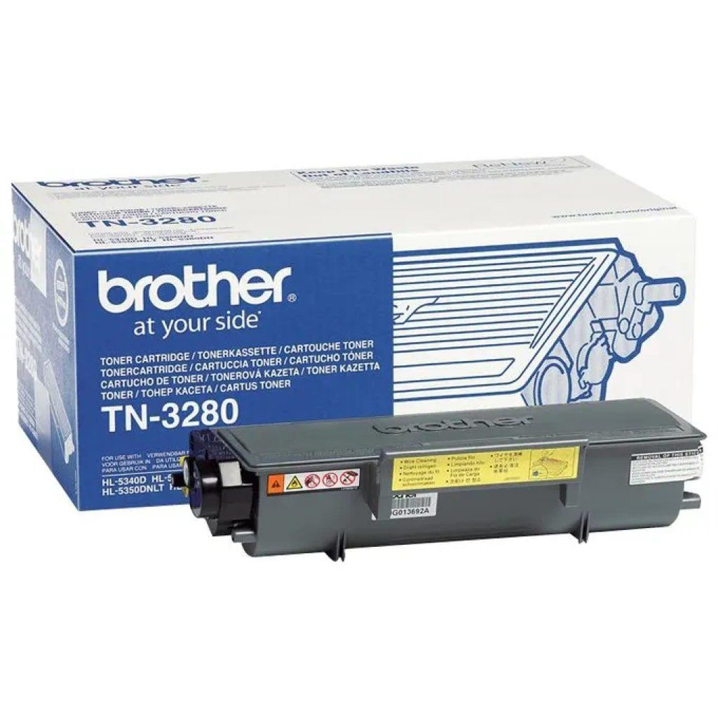Brother TN-3280 Toner Nero Originale Alta Capacità – 8.000 Pagine