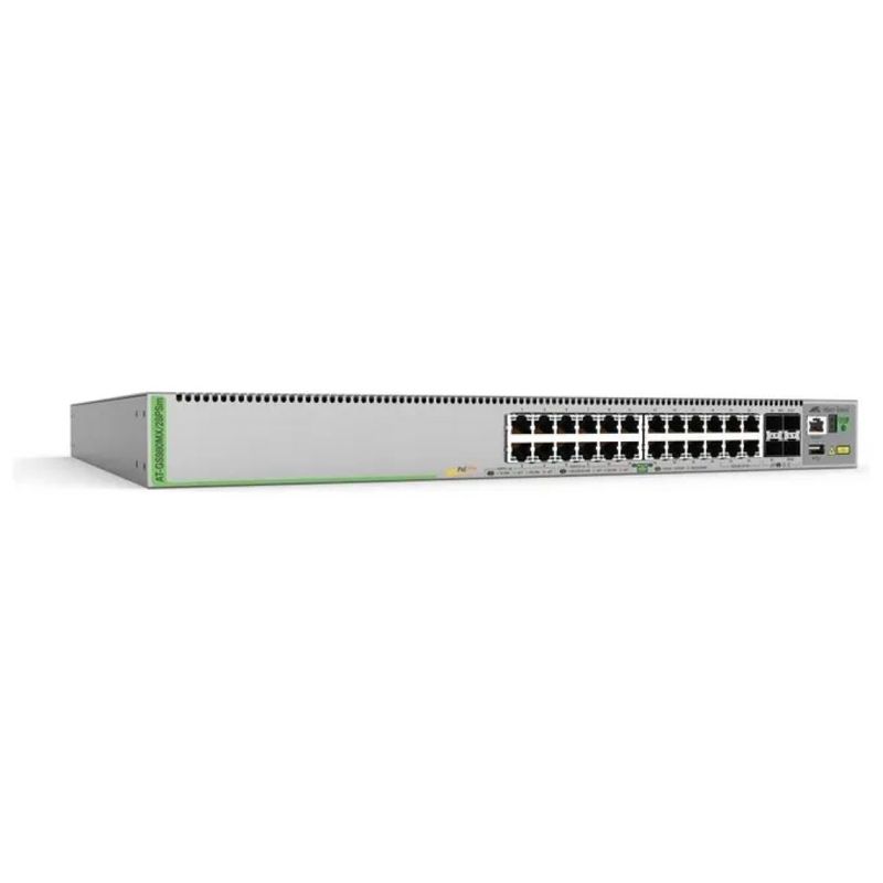 Allied Telesis AT-GS980MX-28PSM-50 Switch L3 PoE+ 24 porte, 370 W, rack 1U