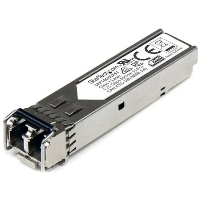 StarTech.com SFP1000SXST Ricetrasmettitore SFP Gigabit 1000BASE-SX, LC, 550 m StarTech.com SFP1000SXST Ricetrasmettitore SFP Gigabit 1000BASE-SX, LC, 550 m