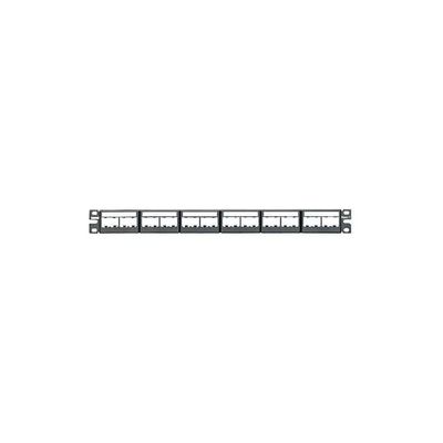 Panduit Mini-Com CPPL24WBLY Patch Panel 24 Porte, 1U, Nero