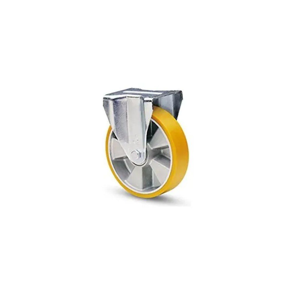ALDO VALSECCHI Ruota girevole? No: ruota fissa 80 mm in poliuretano giallo