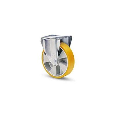 ALDO VALSECCHI Ruota girevole? No: ruota fissa 80 mm in poliuretano giallo