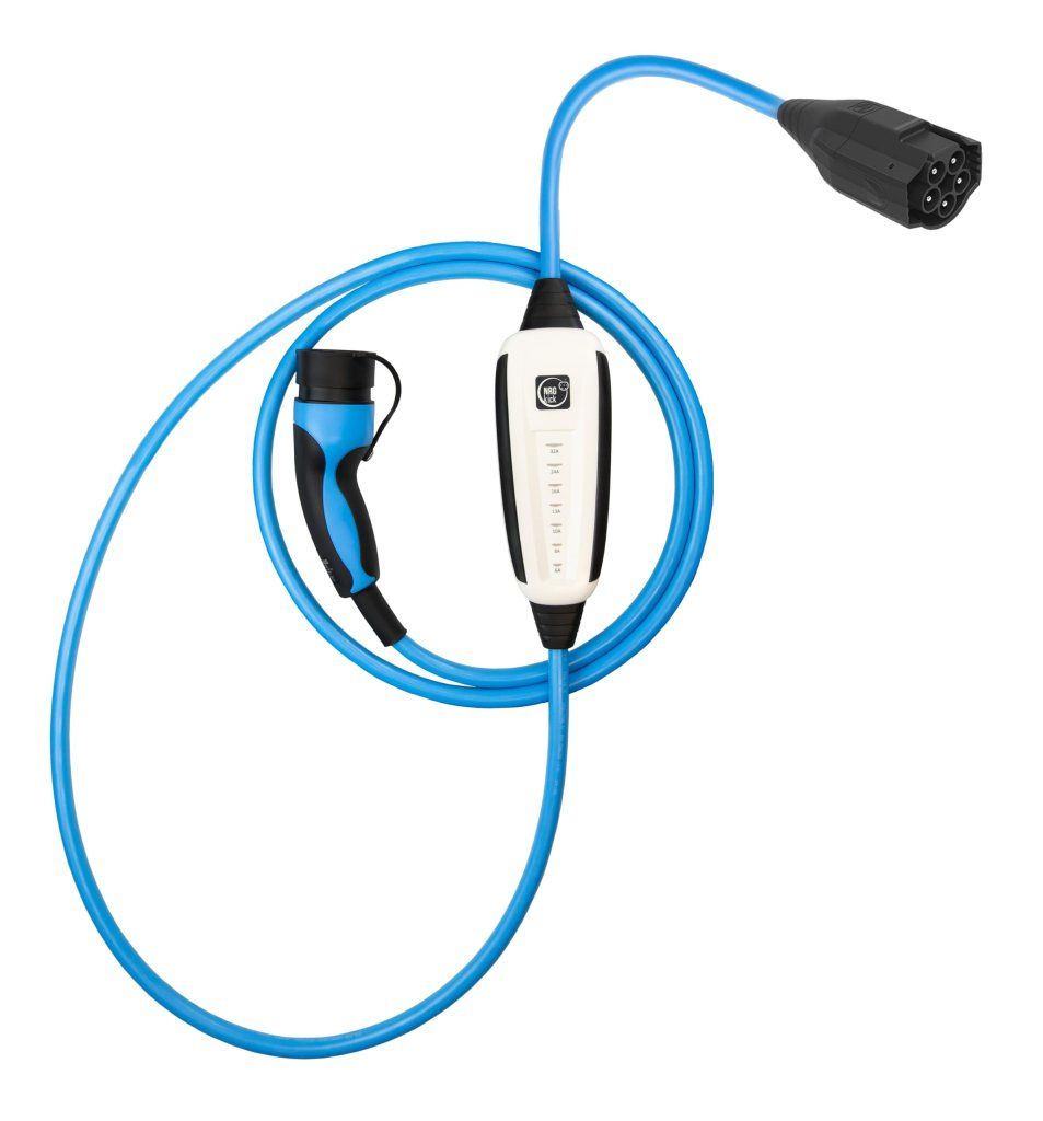 NRGkick Pure 32A – Caricatore EV portatile con cavo da 7,5 m